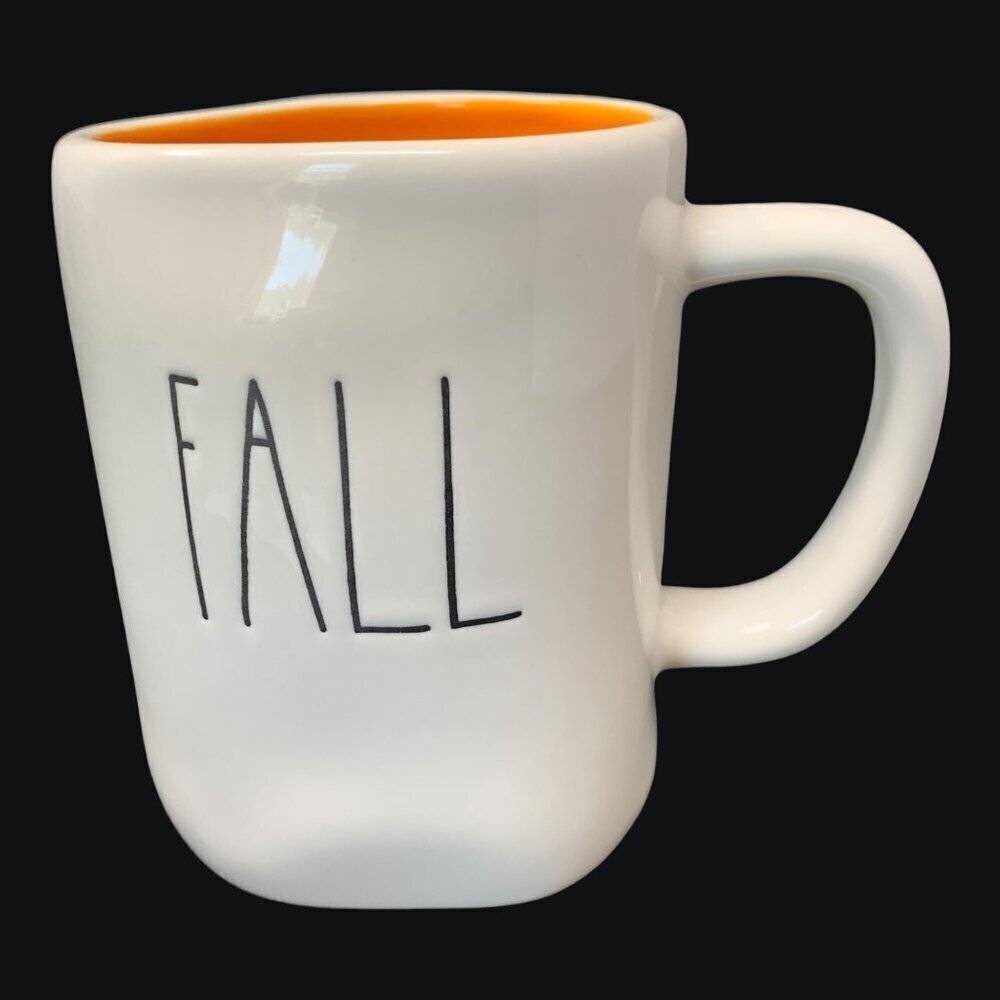 Rae Dunn FALL YALL Mug Large Coffee Cup Magenta Farmhouse Gift Autumn Decor LL